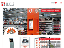 Tablet Screenshot of antsystems.be
